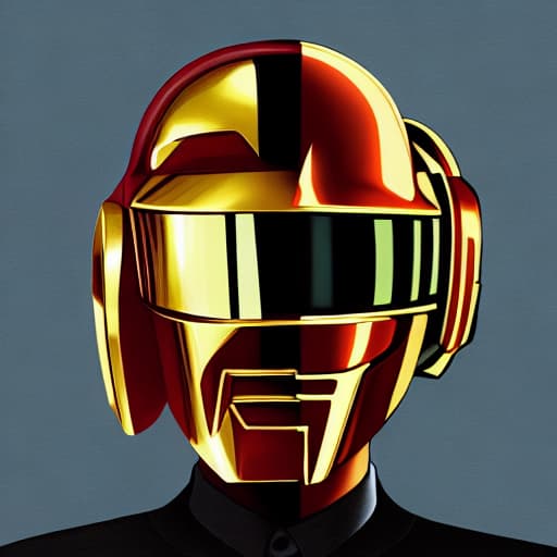  Portrait of guy-manuel from daft punk