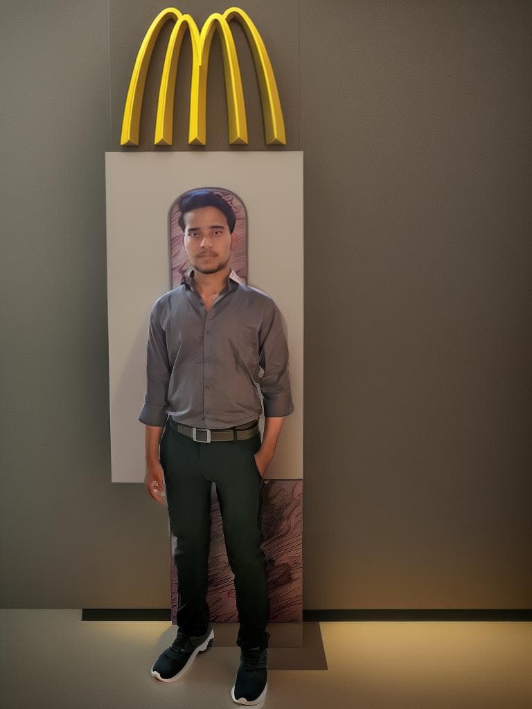 mcdonald's, (4k, best quality, masterpiece:1.2), ultrahigh res, highly detailed, sharp focus, (perfect image composition)