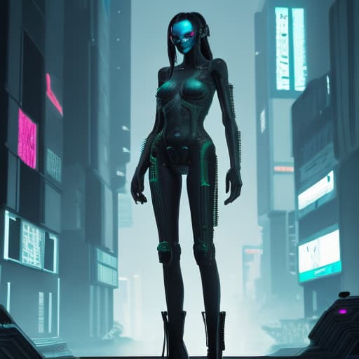  Cyberpunk alien concept