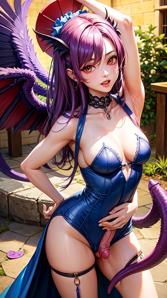  Lilith (their penis erect)