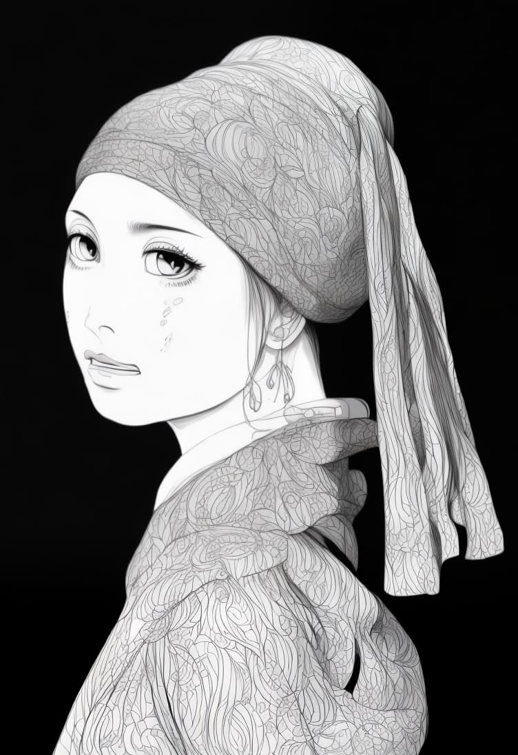 Color sketch,(best quality:0.8), (best quality:0.8), perfect anime illustration,Delicate face