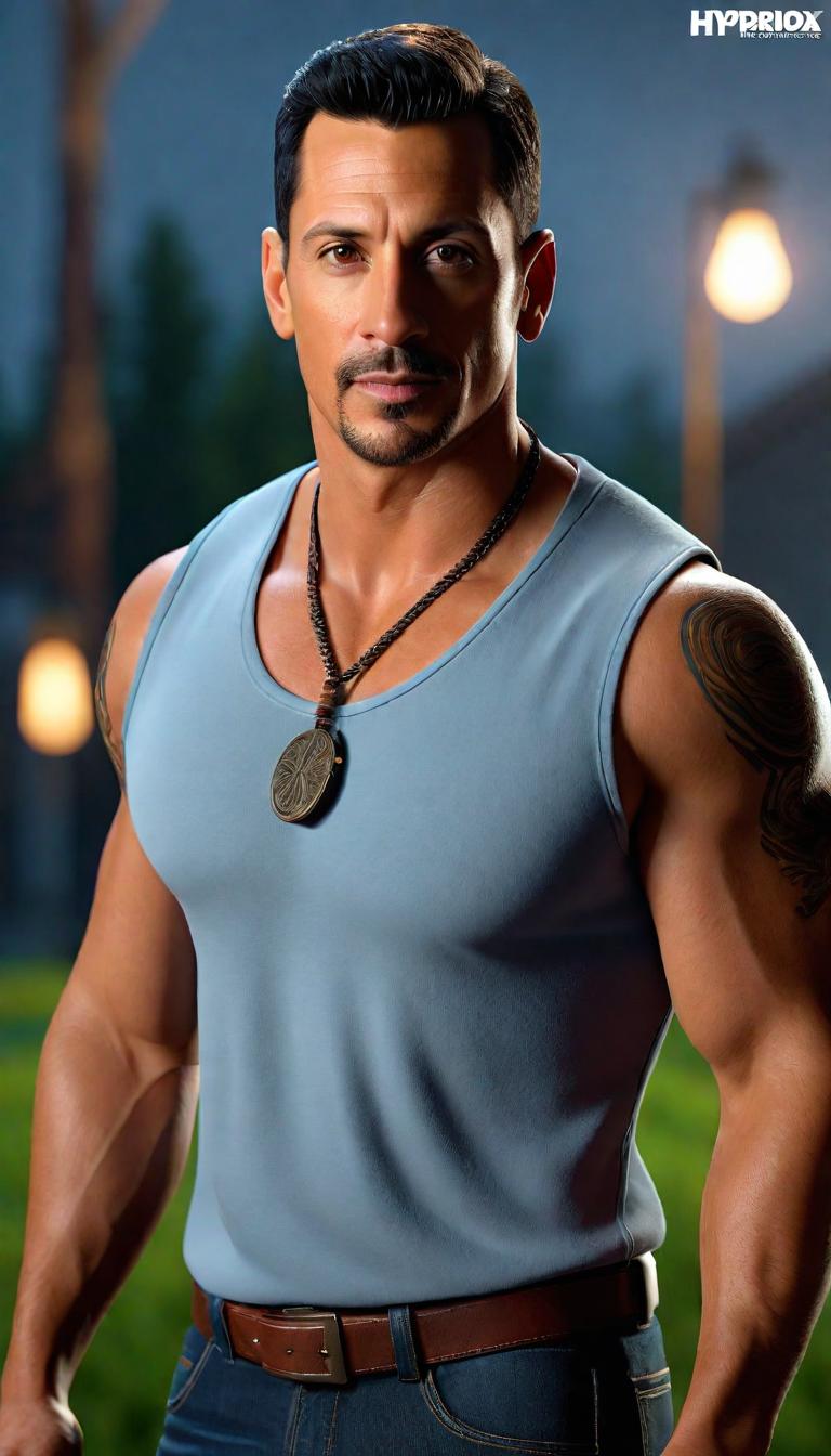  Professional 3D model of Danny Wood . Rendered with Octane, the model is highly detailed,dramatic lighting. hyperrealistic, full body, detailed clothing, highly detailed, cinematic lighting, stunningly beautiful, intricate, sharp focus, f/1. 8, 85mm, (centered image composition), (professionally color graded), ((bright soft diffused light)), volumetric fog, trending on instagram, trending on tumblr, HDR 4K, 8K