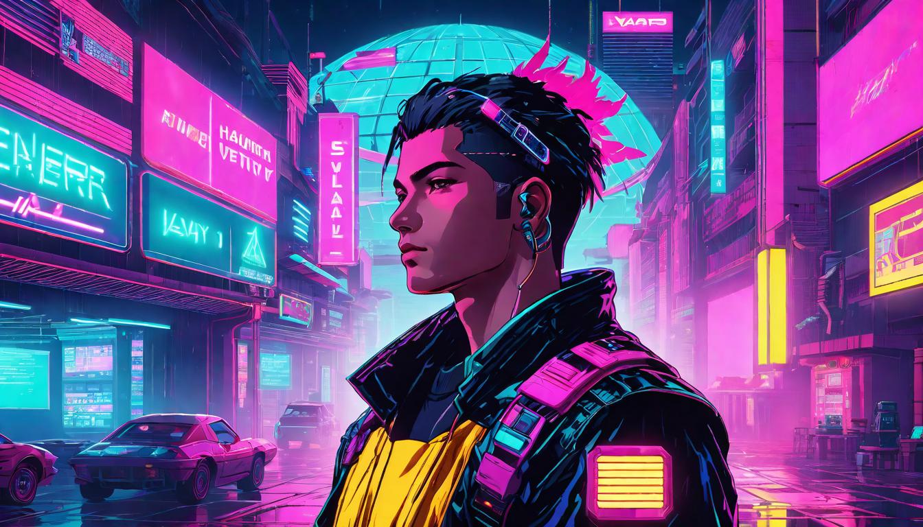  vaporwave,cyberpunk game style healer bringing light to the world, relief and comfort, hopeful environmenteon, dystopian, futuristic, digital, vibrant, detailed, high contrast, reminiscent of cyberpunk genre video games,retro aesthetic, cyberpunk, vibrant, neon colors, vintage 80s and 90s style, highly detailed