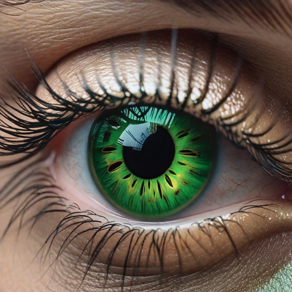  magnificent giant eyeball vision unify bright green matrix eyeball bionic spectrum amazing hyperrealistic, full body, detailed clothing, highly detailed, cinematic lighting, stunningly beautiful, intricate, sharp focus, f/1. 8, 85mm, (centered image composition), (professionally color graded), ((bright soft diffused light)), volumetric fog, trending on instagram, trending on tumblr, HDR 4K, 8K