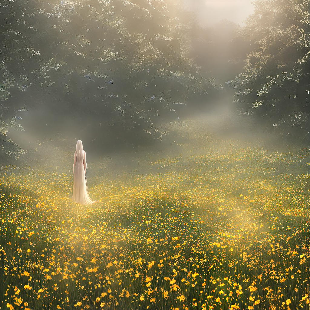  A masterpiece with the best quality, 8k, high detailed, ultra-detailed depiction of a ((nude)) JK, standing in a field of flowers, the sunlight casting a warm glow on her delicate skin and ((golden hair)). hyperrealistic, full body, detailed clothing, highly detailed, cinematic lighting, stunningly beautiful, intricate, sharp focus, f/1. 8, 85mm, (centered image composition), (professionally color graded), ((bright soft diffused light)), volumetric fog, trending on instagram, trending on tumblr, HDR 4K, 8K