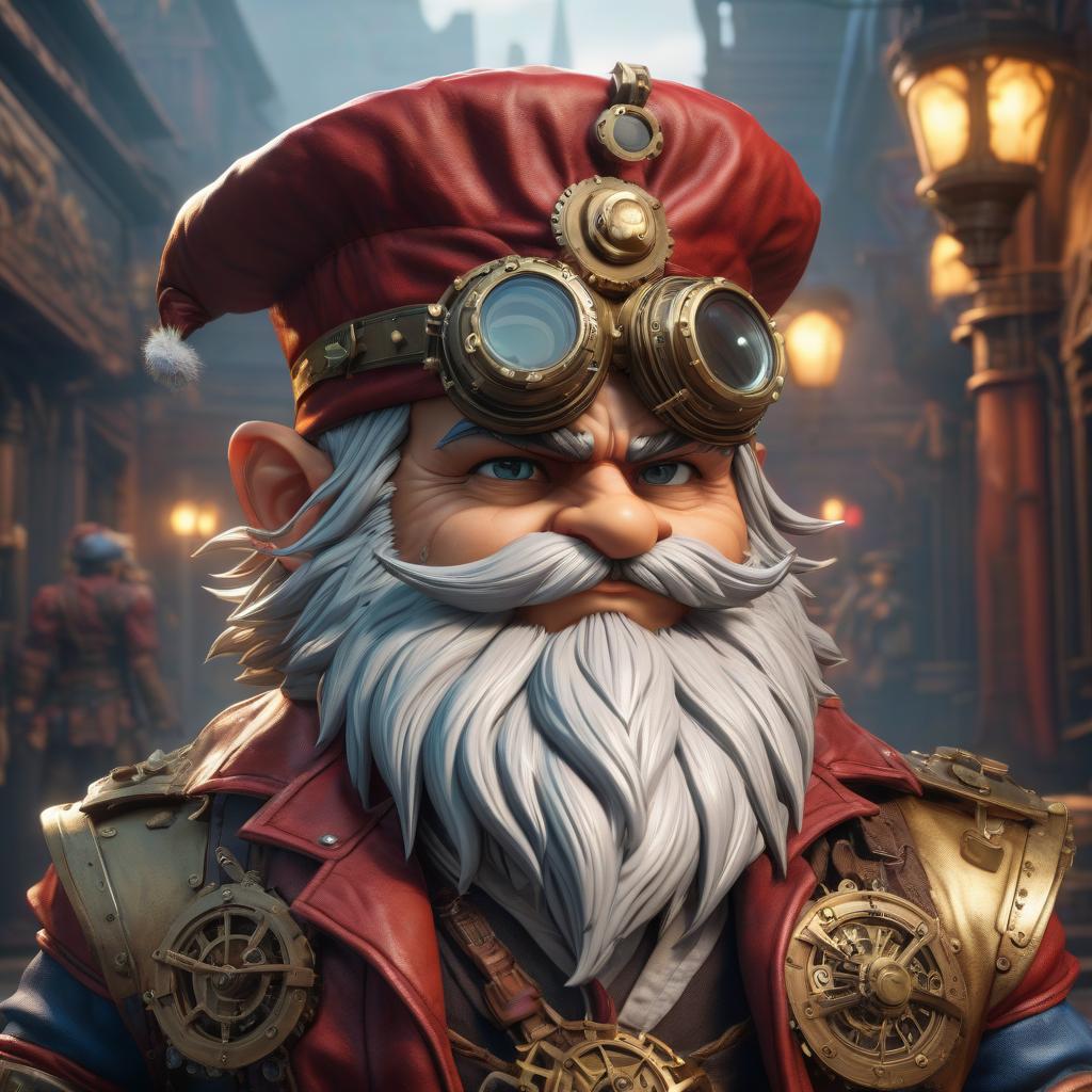  Street Fighter style “Steampunk gnome, detailed, with many fine details and patterns, majestic pose, dynamic composition, high resolution, digital art” . vibrant, dynamic, arcade, 2D fighting game, highly detailed, reminiscent of Street Fighter series hyperrealistic, full body, detailed clothing, highly detailed, cinematic lighting, stunningly beautiful, intricate, sharp focus, f/1. 8, 85mm, (centered image composition), (professionally color graded), ((bright soft diffused light)), volumetric fog, trending on instagram, trending on tumblr, HDR 4K, 8K