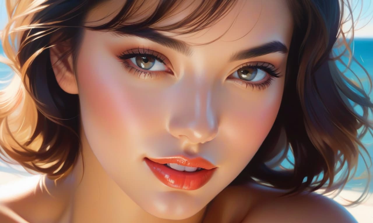  (masterpiece, high quality, texture mapping: 1.3), double exposure. portrait, with cute face, beautiful face, realistic shades, Perfect face, fine details, open mouth, crisp white teeth, wide eyebrows, realistic shaded lighting by Ilya Kuvshinov Giuseppe Dangelico Pino and Michael Garmash and Rob Rey, IAMAG premiere, WLOP matte print , masterpiece, romantic, magnificent, Bright full makeup. epic, magnificent, masterpiece, sharp focus, depth of field, unreal engine, perfect composition, digital art on pixiv, artstation, 8k, HDRA in a shiny black mask covering her entire face and head to the neck. The painted eyes are visible. She is lying on a red bed, wearing long black shiny gloves, high black shiny stiletto boots hyperrealistic, full body, detailed clothing, highly detailed, cinematic lighting, stunningly beautiful, intricate, sharp focus, f/1. 8, 85mm, (centered image composition), (professionally color graded), ((bright soft diffused light)), volumetric fog, trending on instagram, trending on tumblr, HDR 4K, 8K