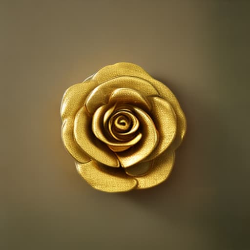 redshift style gold rose for logo