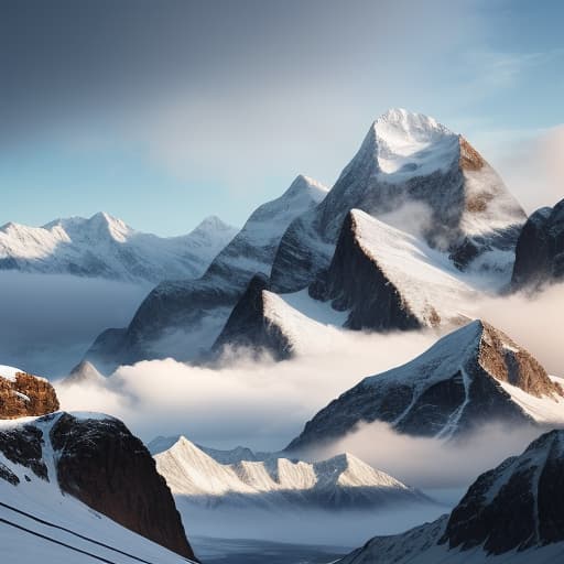  Swiss alps hyperrealistic, full body, detailed clothing, highly detailed, cinematic lighting, stunningly beautiful, intricate, sharp focus, f/1. 8, 85mm, (centered image composition), (professionally color graded), ((bright soft diffused light)), volumetric fog, trending on instagram, trending on tumblr, HDR 4K, 8K