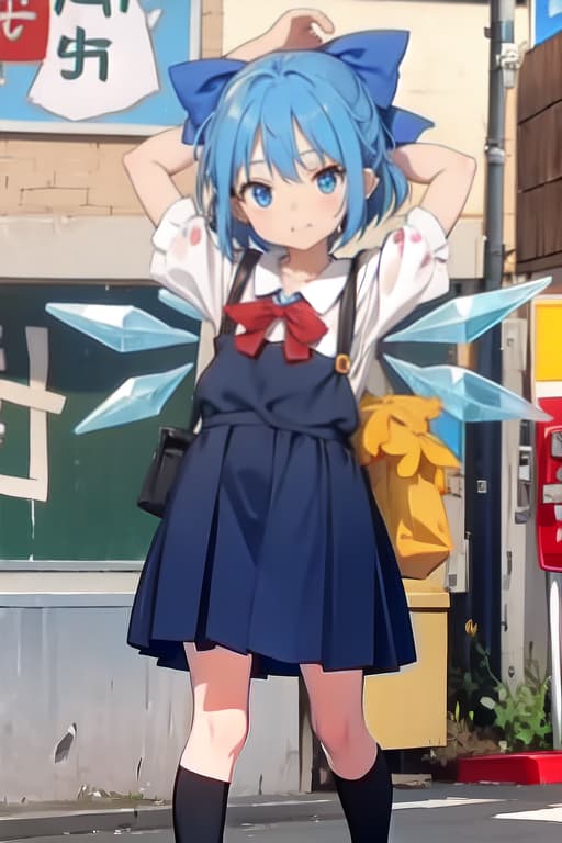  Cirno, preschool uniform