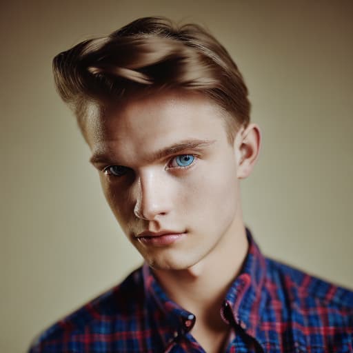 portrait+ style czech homosexual twink blonde very cute dude face