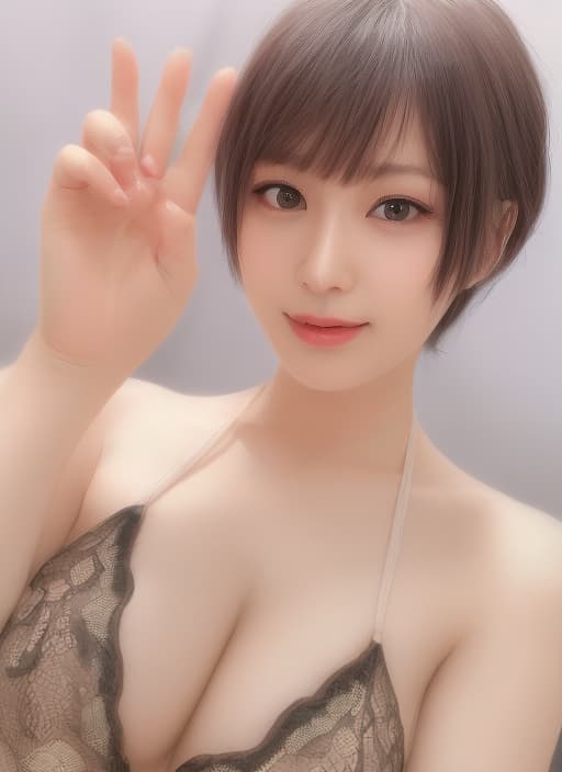  Big breasts short hair naked whole body garter belt, (Masterpiece, BestQuality:1.3), (ultra detailed:1.2), (hyperrealistic:1.3), (RAW photo:1.2),High detail RAW color photo, professional photograph, (Photorealistic:1.4), (realistic:1.4), ,professional lighting, (japanese), beautiful face, (realistic face)