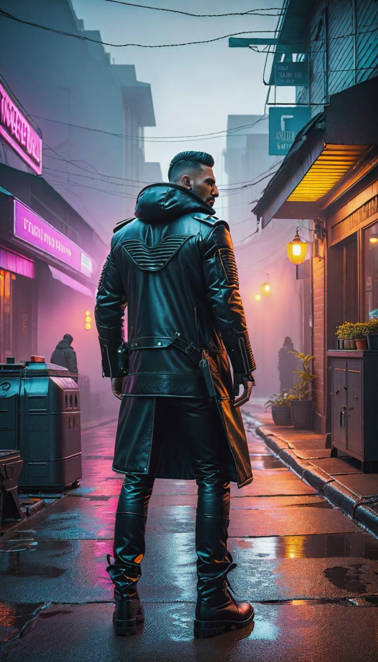  Cyberpunk style depiction of drugs rock n roll . The scene is set in a world where technology has advanced, but society and human conditions have not, creating a gritty, dystopian atmosphere. hyperrealistic, full body, detailed clothing, highly detailed, cinematic lighting, stunningly beautiful, intricate, sharp focus, f/1. 8, 85mm, (centered image composition), (professionally color graded), ((bright soft diffused light)), volumetric fog, trending on instagram, trending on tumblr, HDR 4K, 8K