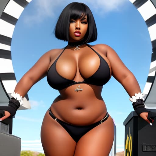  black bob, big , beautiful, , showing off, female games