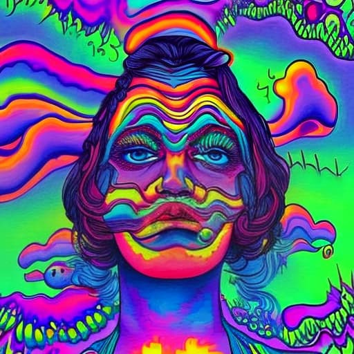  psychedelic man woman