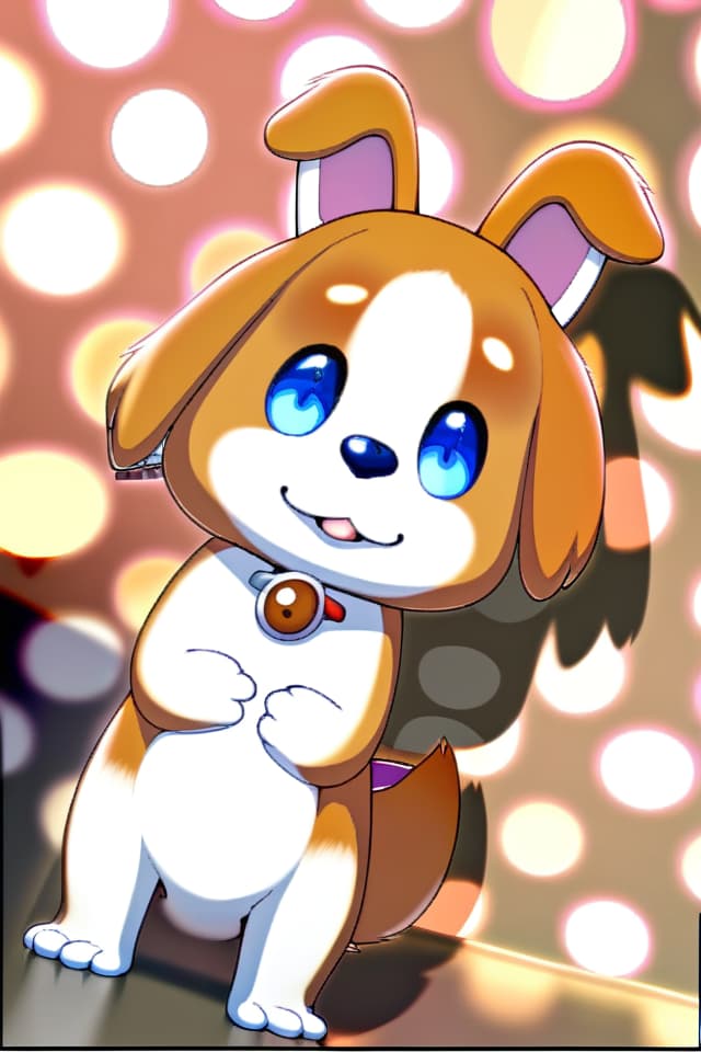  (((Drooping Dog Ears: 1.4, Lop Dog Ears, Dog's Lop Earred))), ((Holding 🎮: 1.4)), Gaming Girl, Anthropomorphic Furry Beagle Girl , Ultimate quality), official art , Aesthetic, (diffusion lighting, environmental lighting), detailed skin texture, best shadow, very detail, colorful, 8k Wallpaper, Raw Photoristic Detailed, Dutch Angle, 💩, 💩,