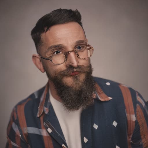 portrait+ style bobby fish queer face