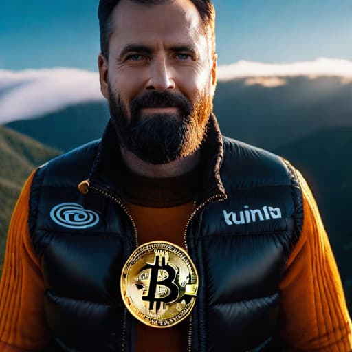  Bitcoin Price Peak Projection: September-October 2023 hyperrealistic, full body, detailed clothing, highly detailed, cinematic lighting, stunningly beautiful, intricate, sharp focus, f/1. 8, 85mm, (centered image composition), (professionally color graded), ((bright soft diffused light)), volumetric fog, trending on instagram, trending on tumblr, HDR 4K, 8K