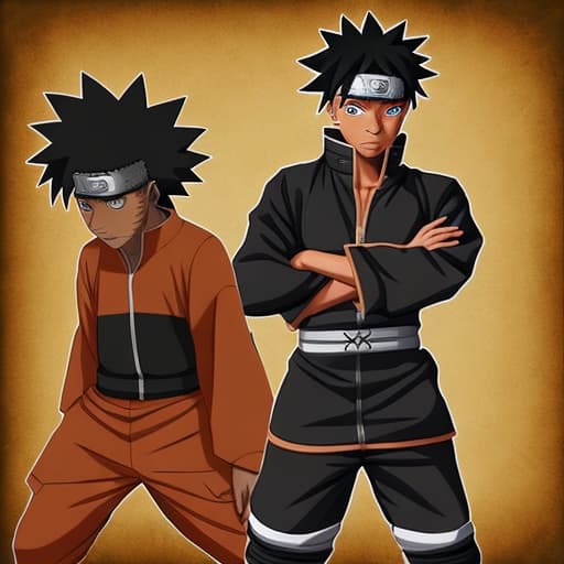  Black Naruto like character in Africa