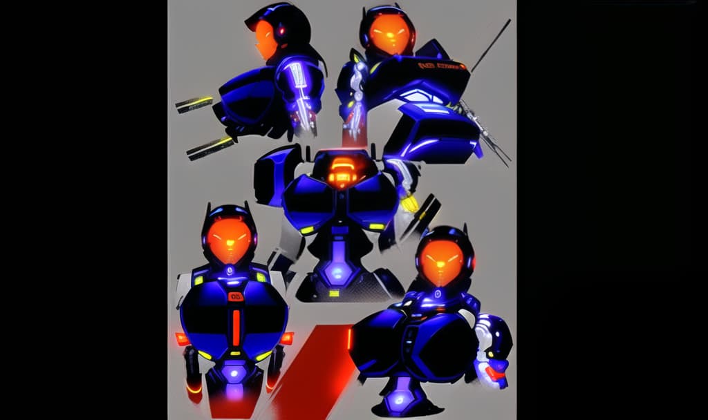  ((mecha)), exosuit, <lora:Mecha:0.8), <lora:add_detail:1.5), ultra sharp, detailed, science_fiction, red and black colors, (((made of computer chips, wires))), glowing in the dark, neon details, intricate, mecha masterpiece, detailed mech armor