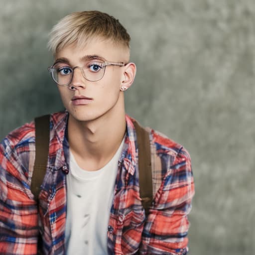 portrait+ style czech homosexual twink blonde very cute dude face