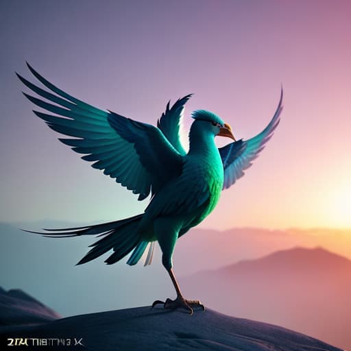  <optimized out>#38d2e(TextEditingValue(text: ┤A mythical bird with wings made of rainbow feathers├, selection: TextSelection.invalid, composing: TextRange(start: -1, end: -1))) hyperrealistic, full body, detailed clothing, highly detailed, cinematic lighting, stunningly beautiful, intricate, sharp focus, f/1. 8, 85mm, (centered image composition), (professionally color graded), ((bright soft diffused light)), volumetric fog, trending on instagram, trending on tumblr, HDR 4K, 8K