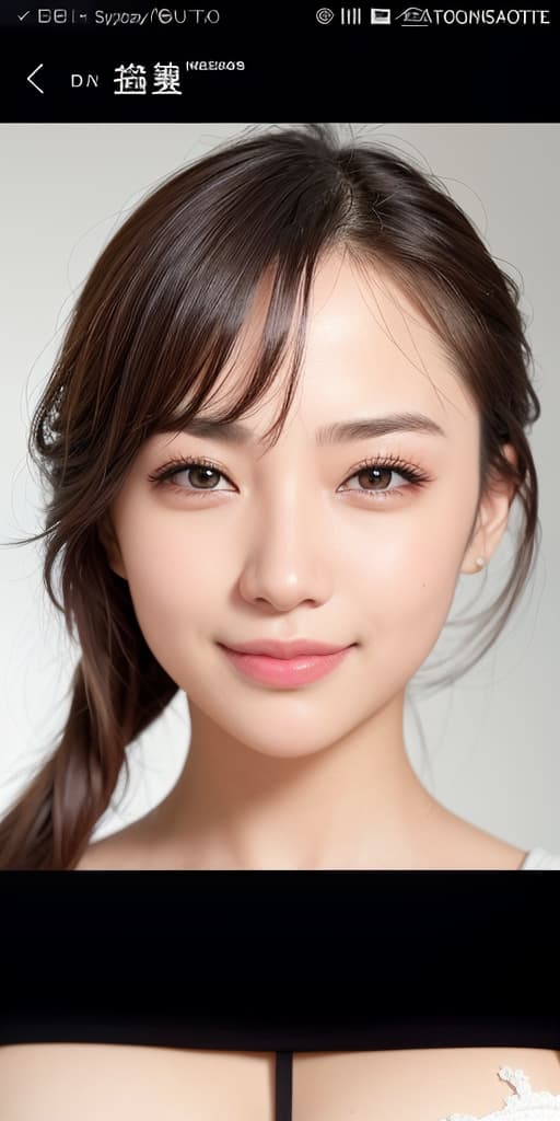  Her eyes are big and beautiful smile is attractive, (Masterpiece, BestQuality:1.3), (ultra detailed:1.2), (hyperrealistic:1.3), (RAW photo:1.2),High detail RAW color photo, professional photograph, (Photorealistic:1.4), (realistic:1.4), ,professional lighting, (japanese), beautiful face, (realistic face)