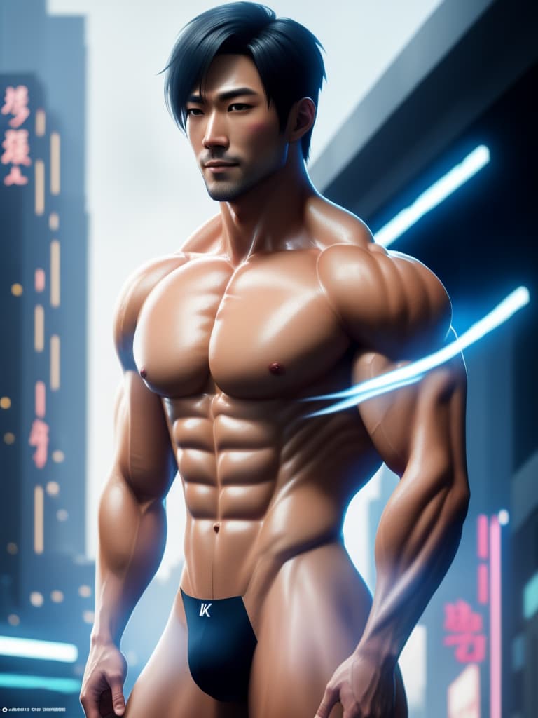  Asiatic，whole body，policeman，naked whole body，muscular, fit, handsome, young, passionate，strong，naked,sfw, actual 8K portrait photo of gareth person, portrait, happy colors, bright eyes, clear eyes, warm smile, smooth soft skin，symmetrical, anime wide eyes, soft lighting, by makoto shinkai, stanley artgerm lau, wlop, rossdraws hyperrealistic, full body, detailed clothing, highly detailed, cinematic lighting, stunningly beautiful, intricate, sharp focus, f/1. 8, 85mm, (centered image composition), (professionally color graded), ((bright soft diffused light)), volumetric fog, trending on instagram, trending on tumblr, HDR 4K, 8K