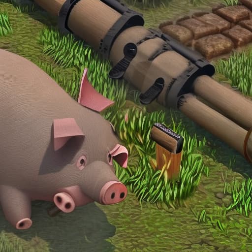  Pig with rpg