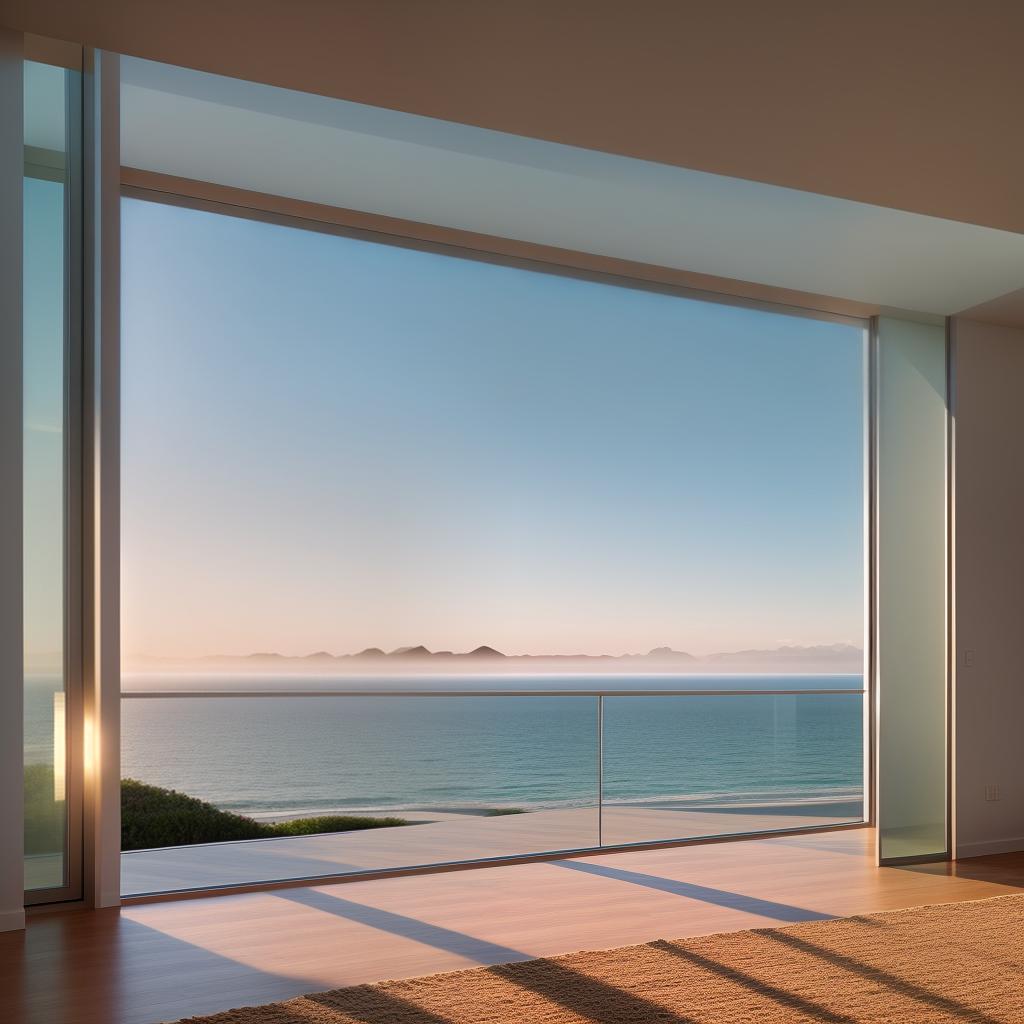  /imagine a stunning visual of a modern beachfront villa at sunset, with warm golden light cascading through floor to ceiling windows. Set your professional camera to aperture priority mode, f/8, ISO 200, and use a wide angle lens to capture the expansive view. hyperrealistic, full body, detailed clothing, highly detailed, cinematic lighting, stunningly beautiful, intricate, sharp focus, f/1. 8, 85mm, (centered image composition), (professionally color graded), ((bright soft diffused light)), volumetric fog, trending on instagram, trending on tumblr, HDR 4K, 8K
