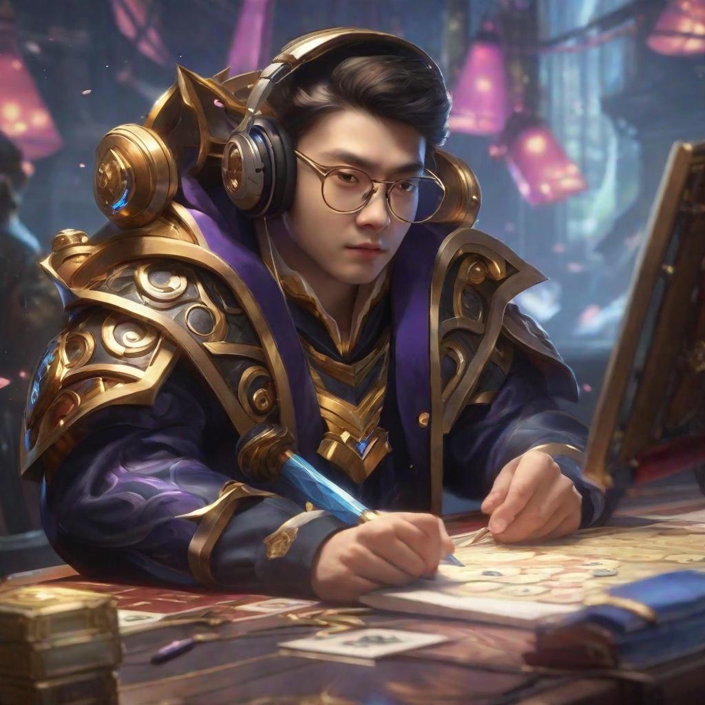  masterpiece, best quality,Who plays nooker in League of Legends?