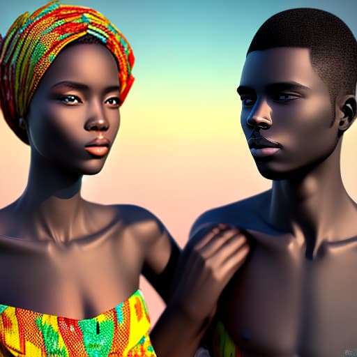 mdjrny-v4 style two African couple