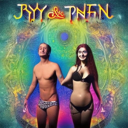  psytrance man and woman