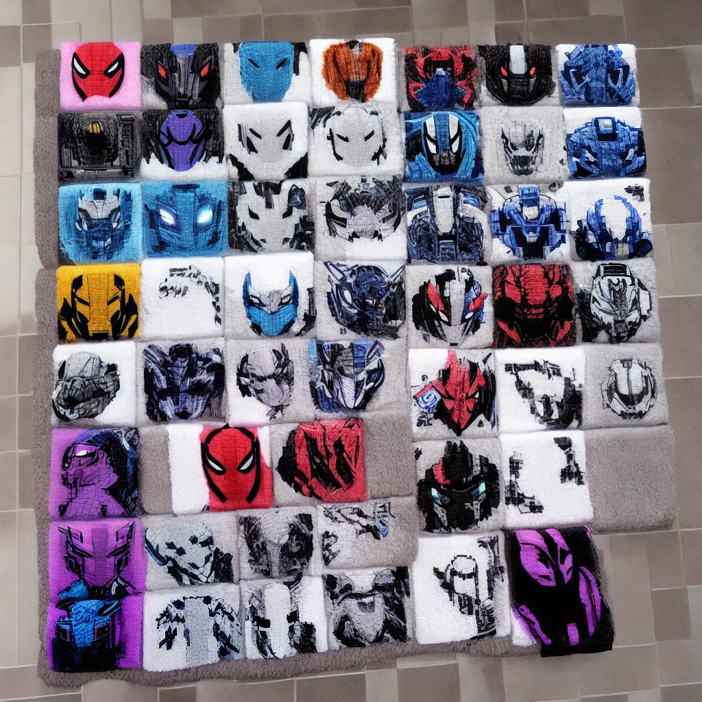  towel, tile, cleaner, fox, lux, panther, fusion, transformation, RoboCop, Transformer, Spiderman