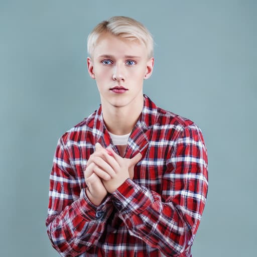 portrait+ style czech homosexual twink blonde very cute dude face