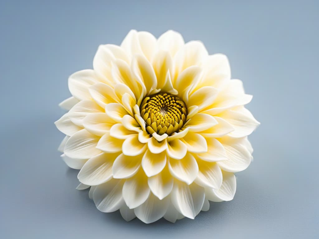  A closeup, ultradetailed image of a delicate, intricately designed sugar flower created using a 3D printer, showcasing the precision and artistry that this technology brings to the world of pastry and baking. The flower is so lifelike that every petal and vein can be seen with stunning clarity, highlighting the capabilities of 3D printing in revolutionizing the intricate details of pastry decoration. hyperrealistic, full body, detailed clothing, highly detailed, cinematic lighting, stunningly beautiful, intricate, sharp focus, f/1. 8, 85mm, (centered image composition), (professionally color graded), ((bright soft diffused light)), volumetric fog, trending on instagram, trending on tumblr, HDR 4K, 8K