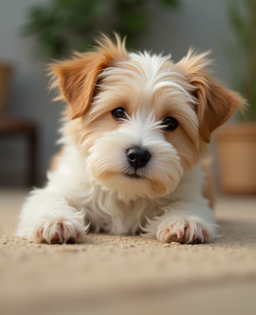  a photo of a cute dog