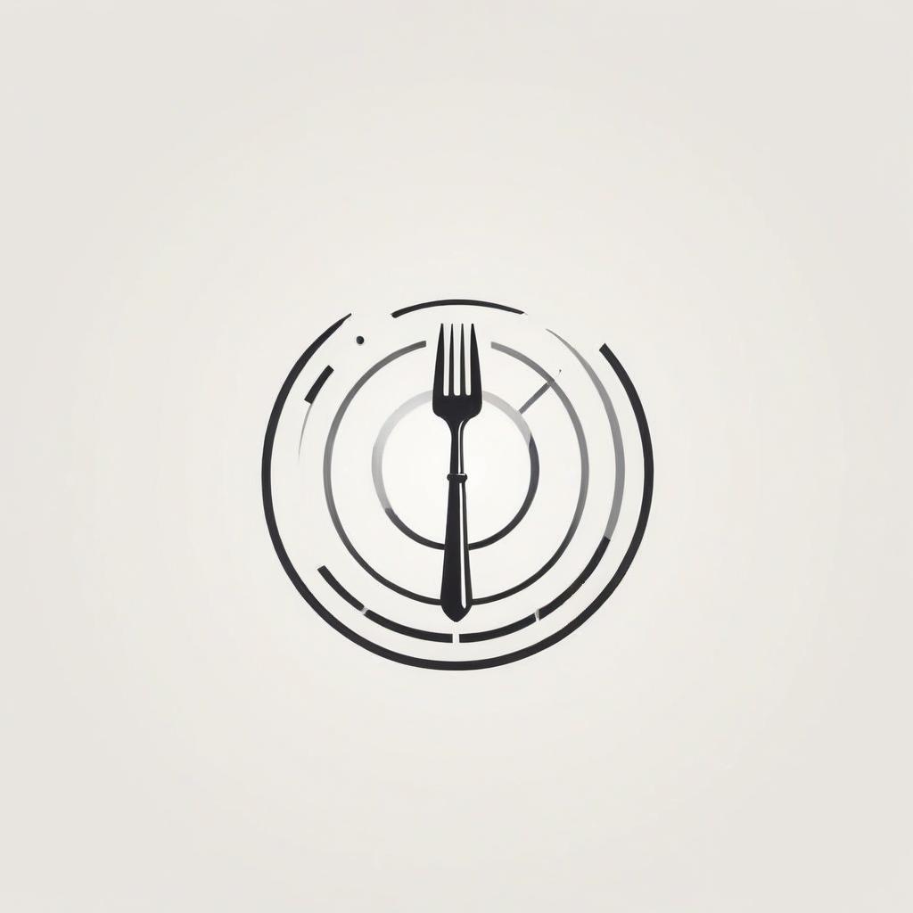  minimalist style Minimalist restaurant logo named "Not a Tower". In the center, a tower on the left, a fork on the right, and a knife, all with an angle similar to the tower and intersecting behind it. . simple, clean, uncluttered, modern, elegant, LOGO hyperrealistic, full body, detailed clothing, highly detailed, cinematic lighting, stunningly beautiful, intricate, sharp focus, f/1. 8, 85mm, (centered image composition), (professionally color graded), ((bright soft diffused light)), volumetric fog, trending on instagram, trending on tumblr, HDR 4K, 8K