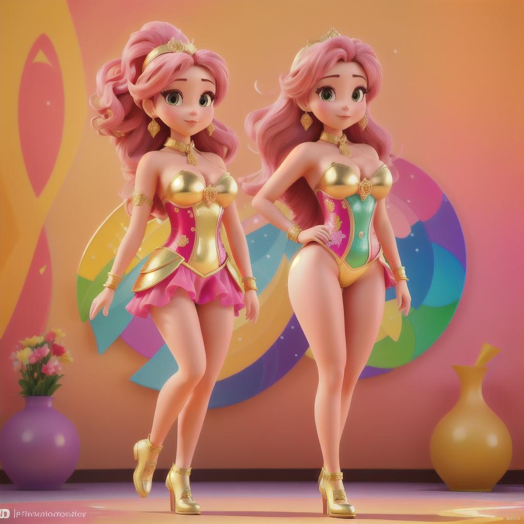  masterpiece, best quality, artistic photography of a beautiful female in pink and gold performing for the Rio Carnival, photorealistic, shot in UHD, colourful mosaics, joyful and optimistic, hourglass figure body, full body bold use of line, unreal engine rendering, hyperrealistic, ultra detailed, embroidery