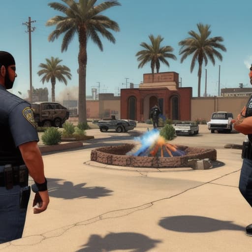  A Mexican named Caesar informs CJ that his friends Big Smoke and Ryder are allied with the corrupt cops.