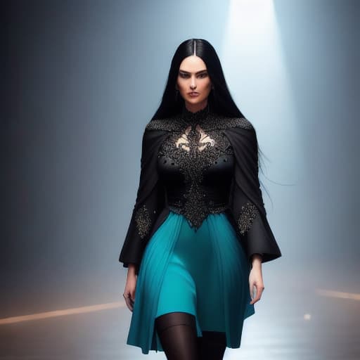 modelshoot style <optimized out>#cb4ac(TextEditingValue(text: ┤Tall Woman with black long hair with cyan eyes in black dress (scared)├, selection: TextSelection.collapsed(offset: 77, affinity: TextAffinity.downstream, isDirectional: false), composing: TextRange(start: -1, end: -1))) hyperrealistic, full body, detailed clothing, highly detailed, cinematic lighting, stunningly beautiful, intricate, sharp focus, f/1. 8, 85mm, (centered image composition), (professionally color graded), ((bright soft diffused light)), volumetric fog, trending on instagram, trending on tumblr, HDR 4K, 8K
