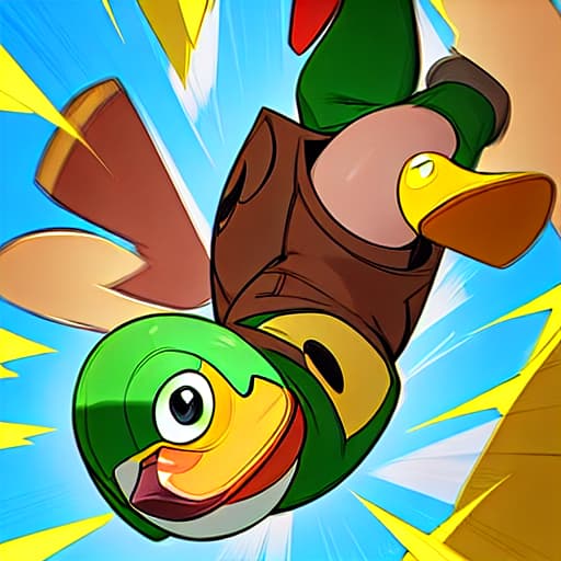  "Marvel hero duck clumsy."