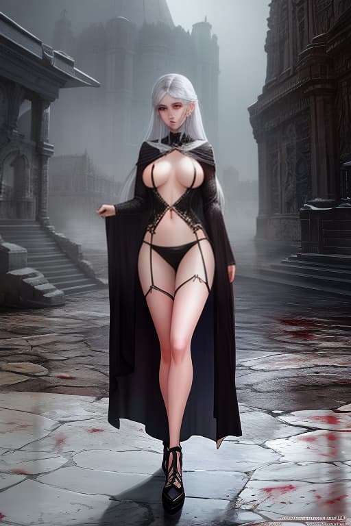  18+, very young, silly, shy, lolli witch, bloodfirsty grim, alot of tears, almost naked, flat chest. short height, fullycovered in blood, magical spirals around her., dark , creepy , blood , monsters , by Jason Engle , Carlos Huante , Charlie Bowater , Simon Lee , Brom hyperrealistic, full body, detailed clothing, highly detailed, cinematic lighting, stunningly beautiful, intricate, sharp focus, f/1. 8, 85mm, (centered image composition), (professionally color graded), ((bright soft diffused light)), volumetric fog, trending on instagram, trending on tumblr, HDR 4K, 8K