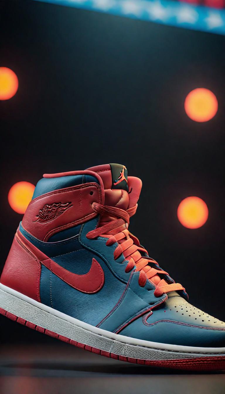  Professional 3D model of Nike Jordan’s . Rendered with Octane, the model is highly detailed,dramatic lighting. hyperrealistic, full body, detailed clothing, highly detailed, cinematic lighting, stunningly beautiful, intricate, sharp focus, f/1. 8, 85mm, (centered image composition), (professionally color graded), ((bright soft diffused light)), volumetric fog, trending on instagram, trending on tumblr, HDR 4K, 8K