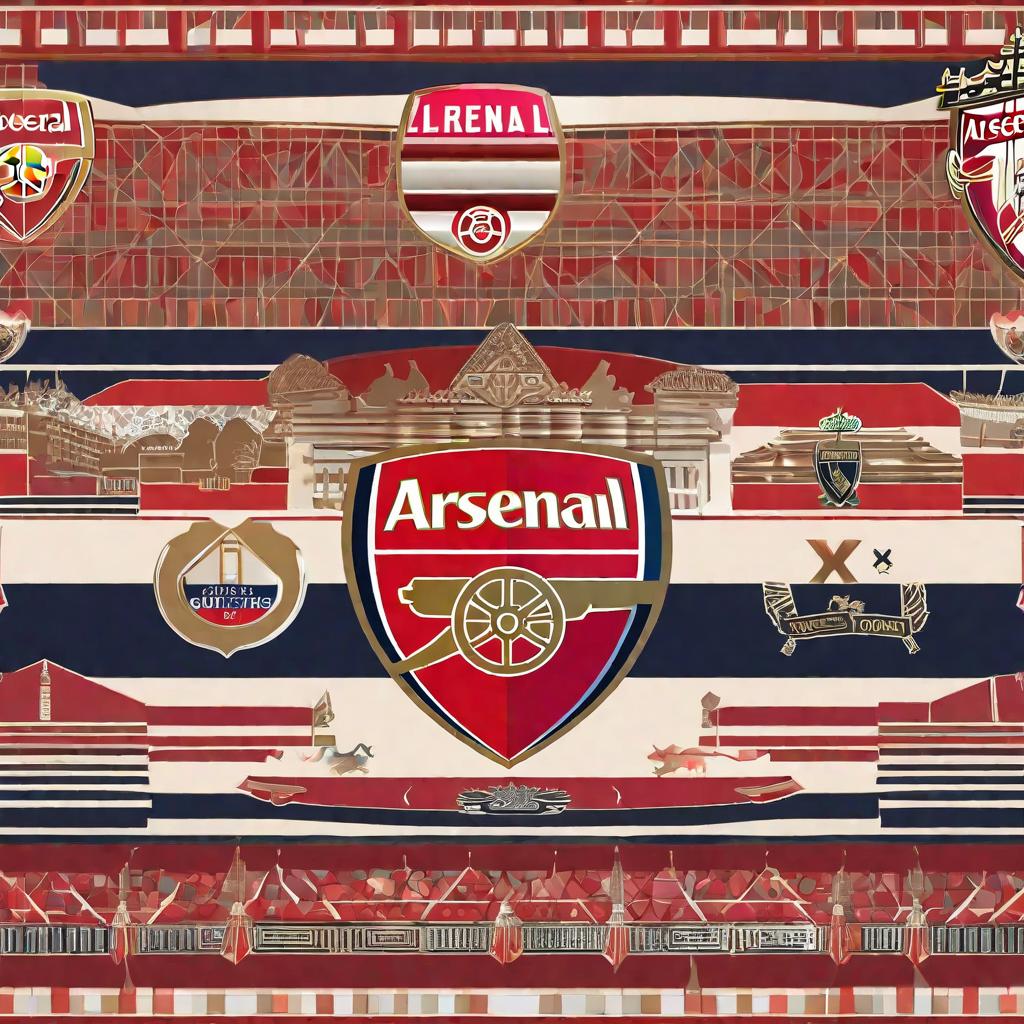  masterpiece, best quality,Draw an Arsenal title photo