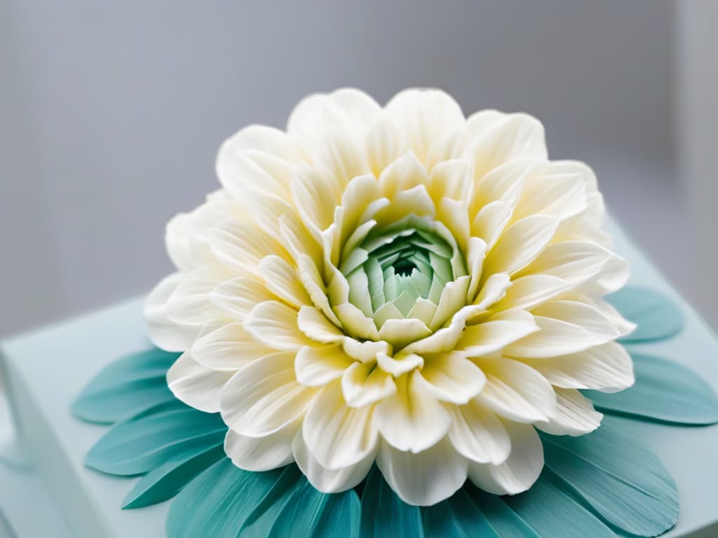  A closeup, ultradetailed image of a delicate sugar flower being meticulously crafted by expert hands, showcasing the intricate details and artistry involved in creating stunning sugar decorations for cakes. The image features a soft, monochromatic color palette, highlighting the precision and skill required to transform sugar into beautiful, lifelike floral designs. hyperrealistic, full body, detailed clothing, highly detailed, cinematic lighting, stunningly beautiful, intricate, sharp focus, f/1. 8, 85mm, (centered image composition), (professionally color graded), ((bright soft diffused light)), volumetric fog, trending on instagram, trending on tumblr, HDR 4K, 8K