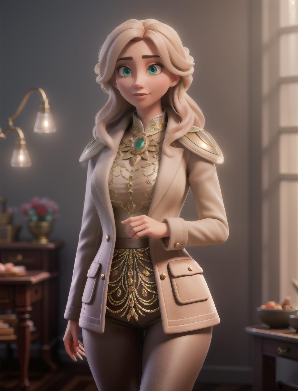  Fancy t hyperrealistic, full body, detailed clothing, highly detailed, cinematic lighting, stunningly beautiful, intricate, sharp focus, f/1. 8, 85mm, (centered image composition), (professionally color graded), ((bright soft diffused light)), volumetric fog, trending on instagram, trending on tumblr, HDR 4K, 8K