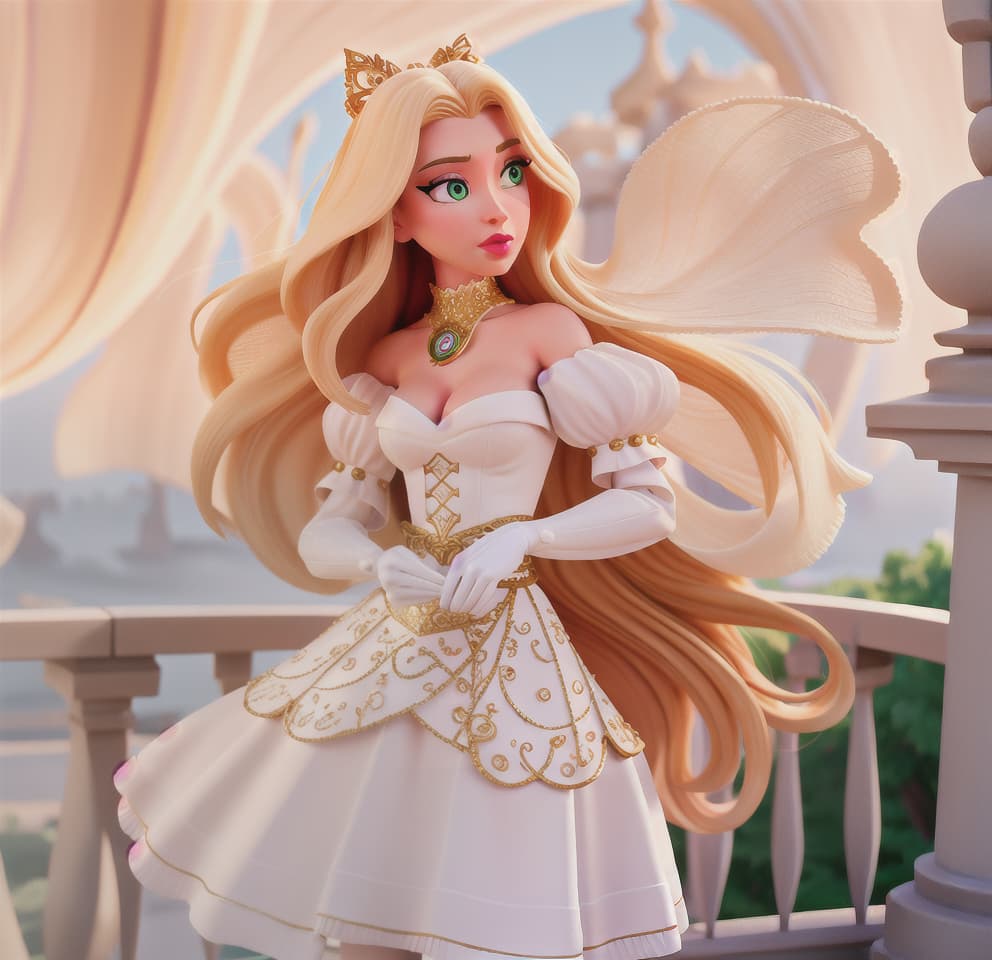  modern disney tyle, girls, best quality, 4k hyperrealistic, full body, detailed clothing, highly detailed, cinematic lighting, stunningly beautiful, intricate, sharp focus, f/1. 8, 85mm, (centered image composition), (professionally color graded), ((bright soft diffused light)), volumetric fog, trending on instagram, trending on tumblr, HDR 4K, 8K