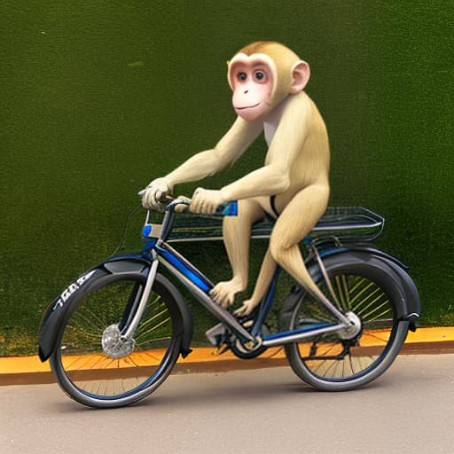  A bicycle monkey