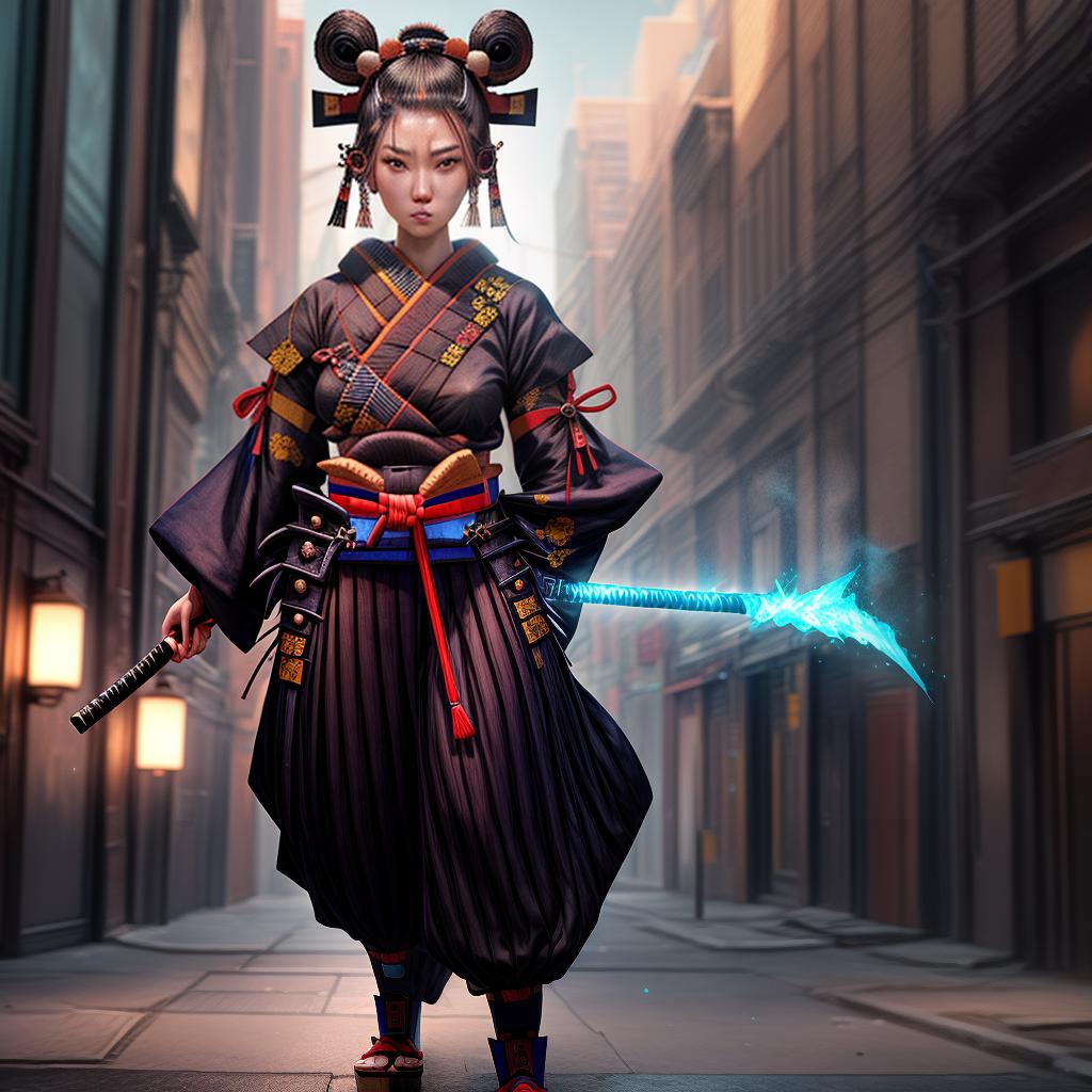  ((samurai, blue aura )), mixing textures and colors, synthwave, futuristic vibes, vaporwave colour,8D, 8K, realistic, fantasy, impression, sense of movement and energy, fashionable, cool, outdoor photography, sharp aperture hyperrealistic, full body, detailed clothing, highly detailed, cinematic lighting, stunningly beautiful, intricate, sharp focus, f/1. 8, 85mm, (centered image composition), (professionally color graded), ((bright soft diffused light)), volumetric fog, trending on instagram, trending on tumblr, HDR 4K, 8K